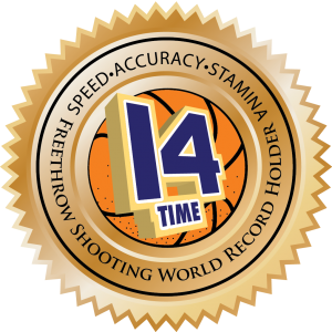 14-Time World Record Holder Image of World Record Seal